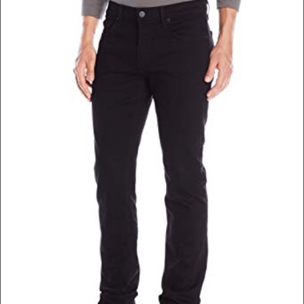 J Brand Straight leg denim, Black, 30